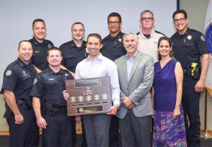 Ron Bayne retirement from the Scottsdale Police Department after 23 years of service.